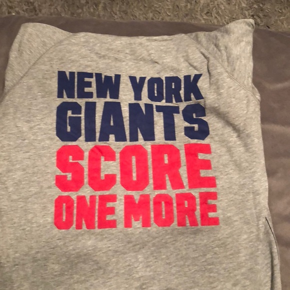 VICTORIA SECRET PINK GIANTS HOODIE Sized Medium - Picture 6 of 6